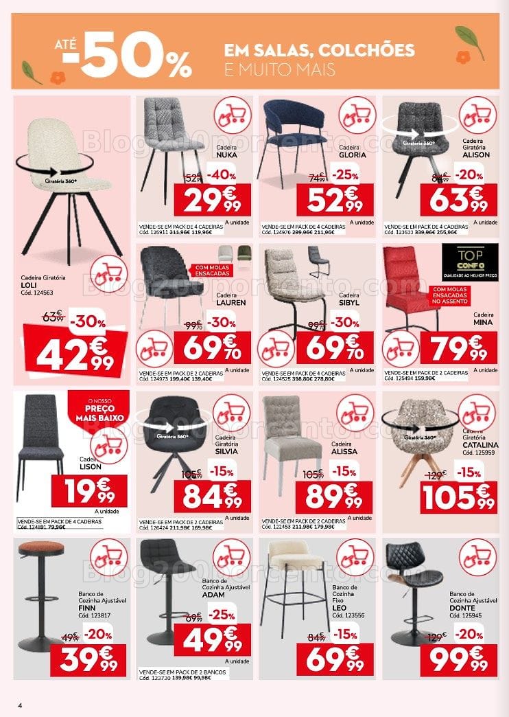 Antevisão Folheto CONFORAMA Promoções de 26 março a 29 abril